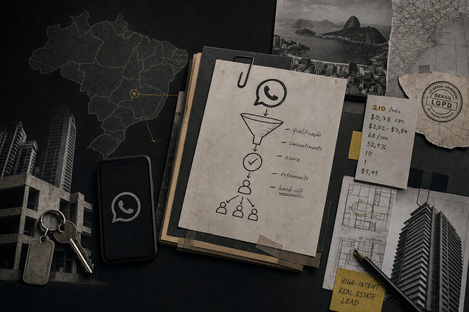 AI lead qualification copilot for Brazil high-ticket teams hero