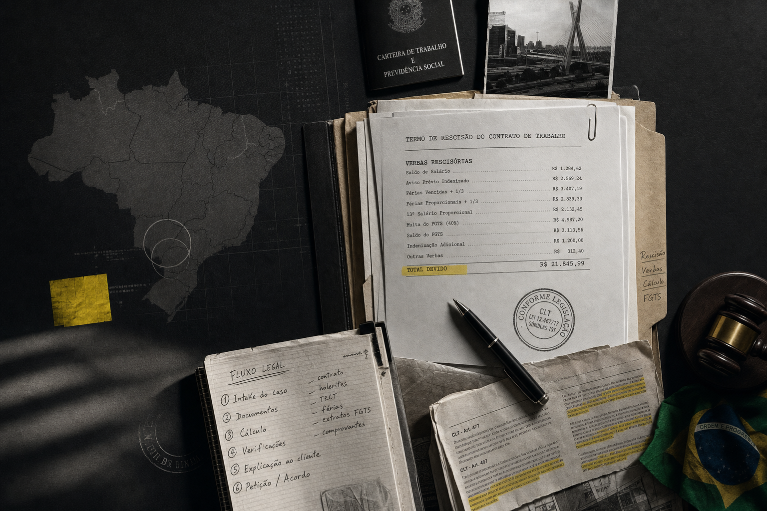 AI employment severance copilot for Brazil legal teams hero
