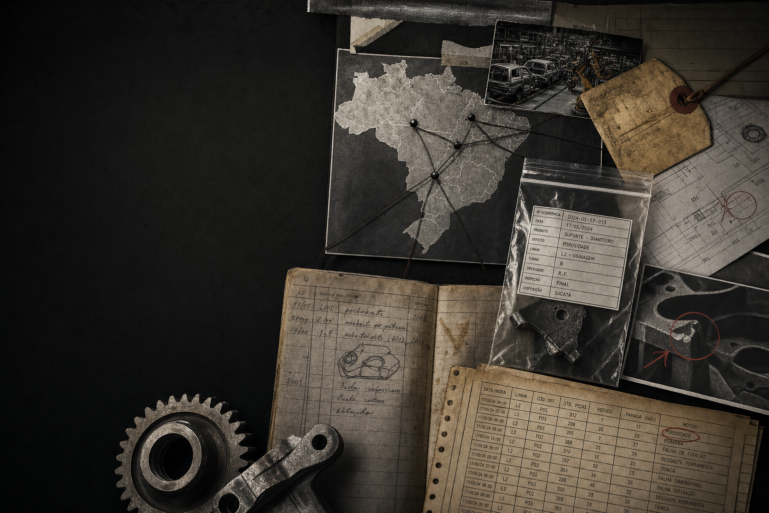 AI quality escape investigator for Brazilian manufacturers hero