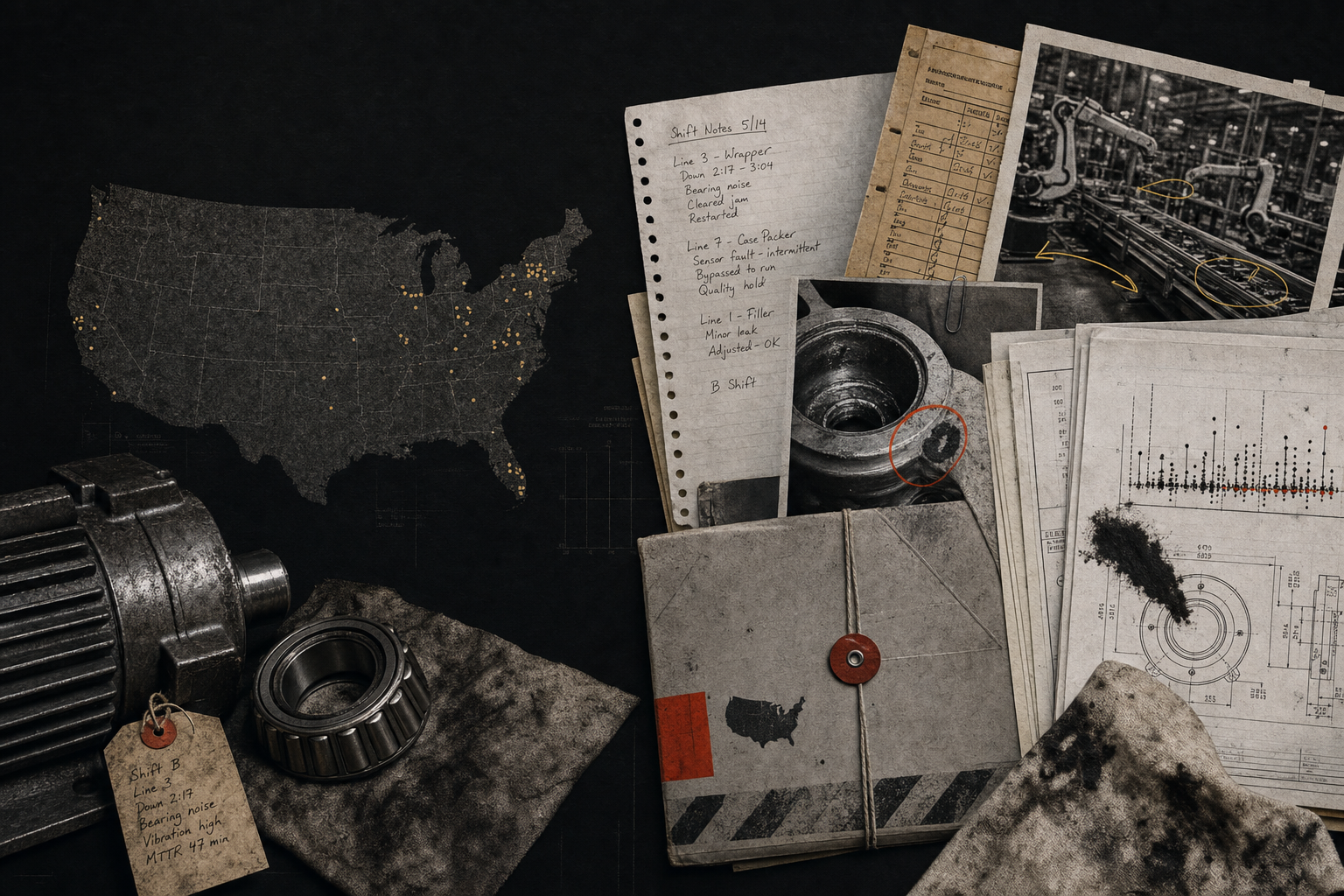 AI downtime and defect triage copilot for US manufacturers hero