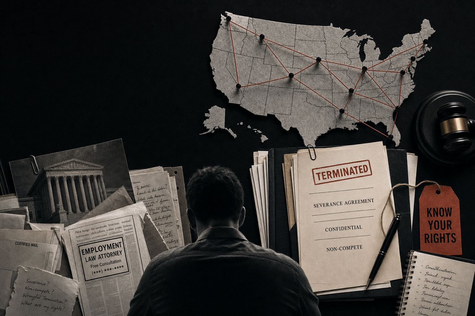 AI employment-law navigator for US workers hero